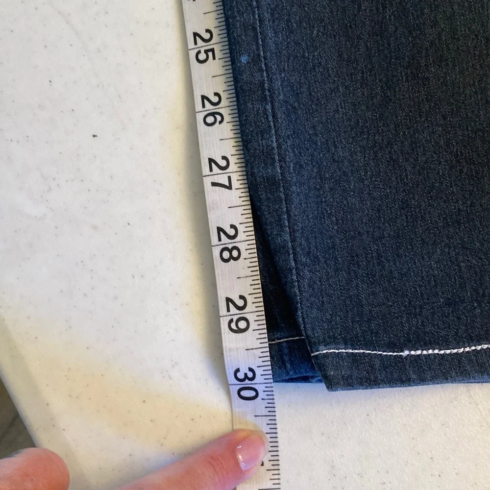 Armani Jeans Women's Dark Indigo Straight Leg Denim - Picture 10 of 10